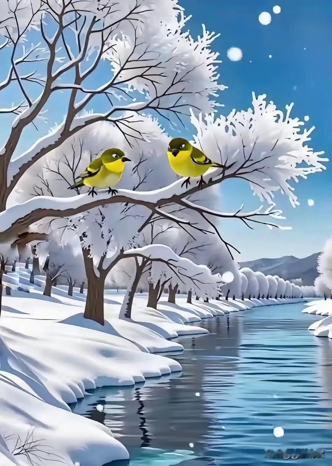 皎皎玉兰映琐窗，
绿云轻挽试新妆。
含情独立雕栏畔，
闲看双骊诉衷肠。