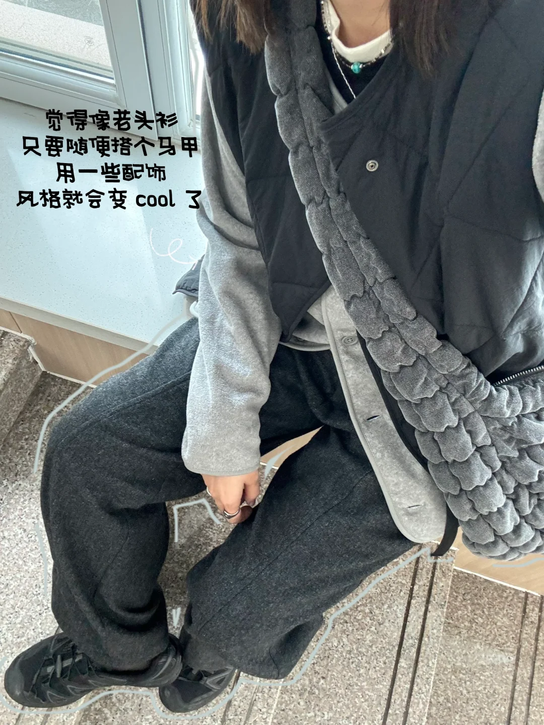 无印良品 muji 抓绒外套真天生打工人圣衣
