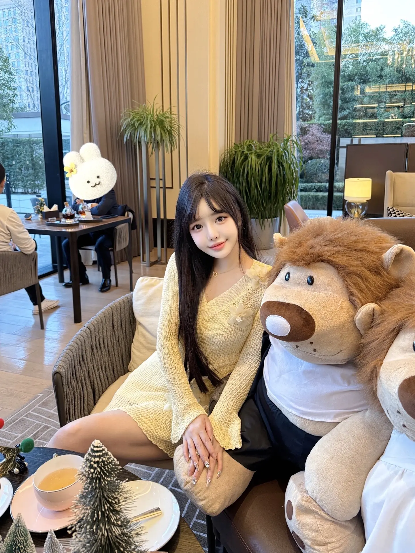 我很内向，看到帅哥不敢直接亲