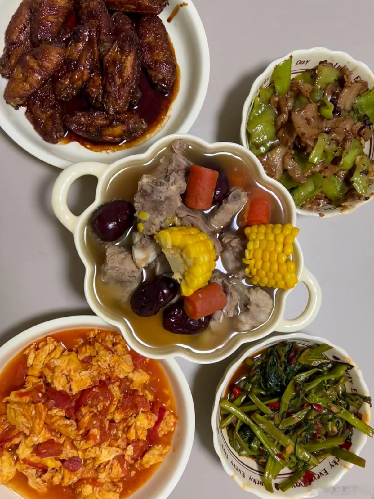 我妈养我vs我养我自己最明显的其实就是吃穿用度，我妈养我的时候天天自己做饭，体重