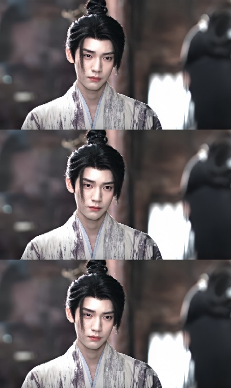 周翊然古装每一套造型都像从画里走出来的，清冷又勾人，这颜值真的太能打了，古装适配