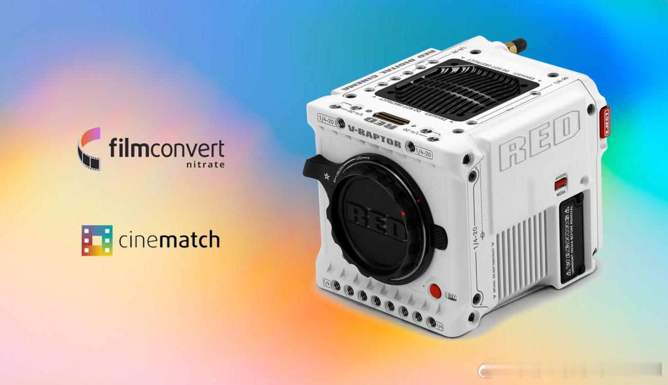 FilmConvert Nitrate 和 CineMatch 支持 RED V