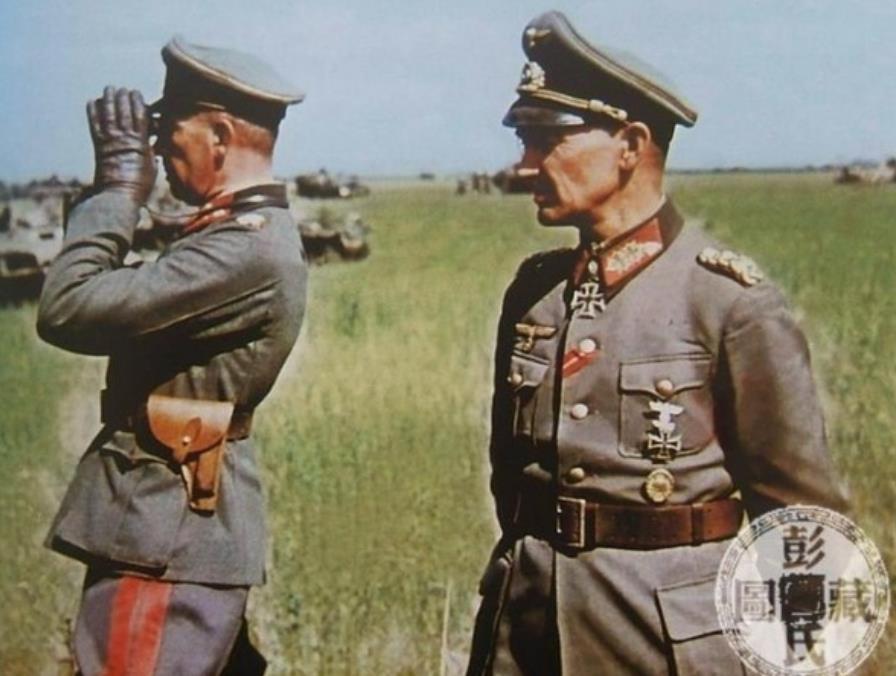【德军元帅莫德尔自尽】
1945年4月17日这一天，莫德尔元帅让他所剩余的部队做