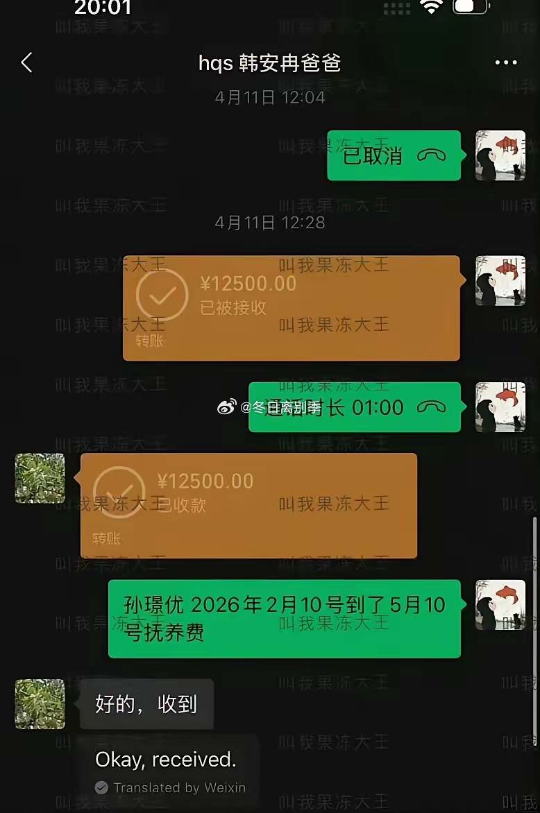 韩安冉2026年7月30日凌晨发文指控前夫宋浩然赴澳“有偿伴游”获利10万，宋浩