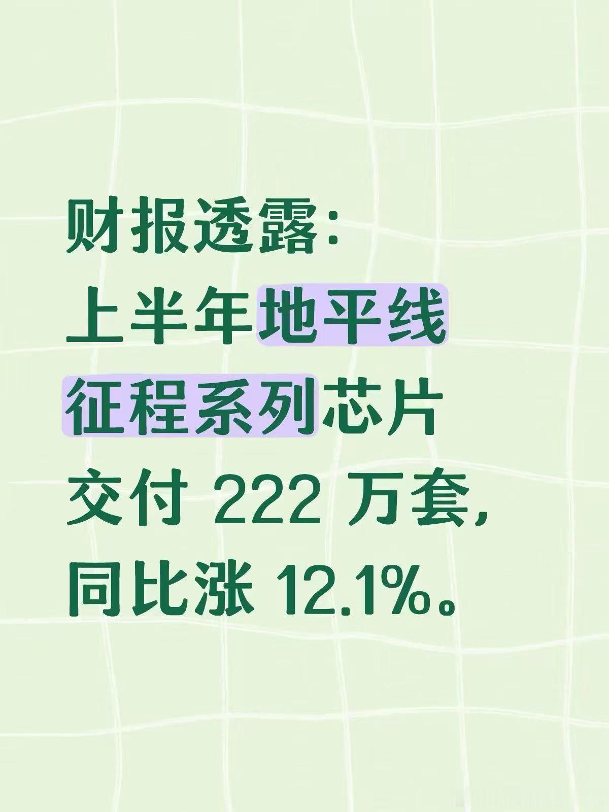 222 万套交付！感受下国产智驾芯片的落地速度 地平线财报显示： 上半年征程系列
