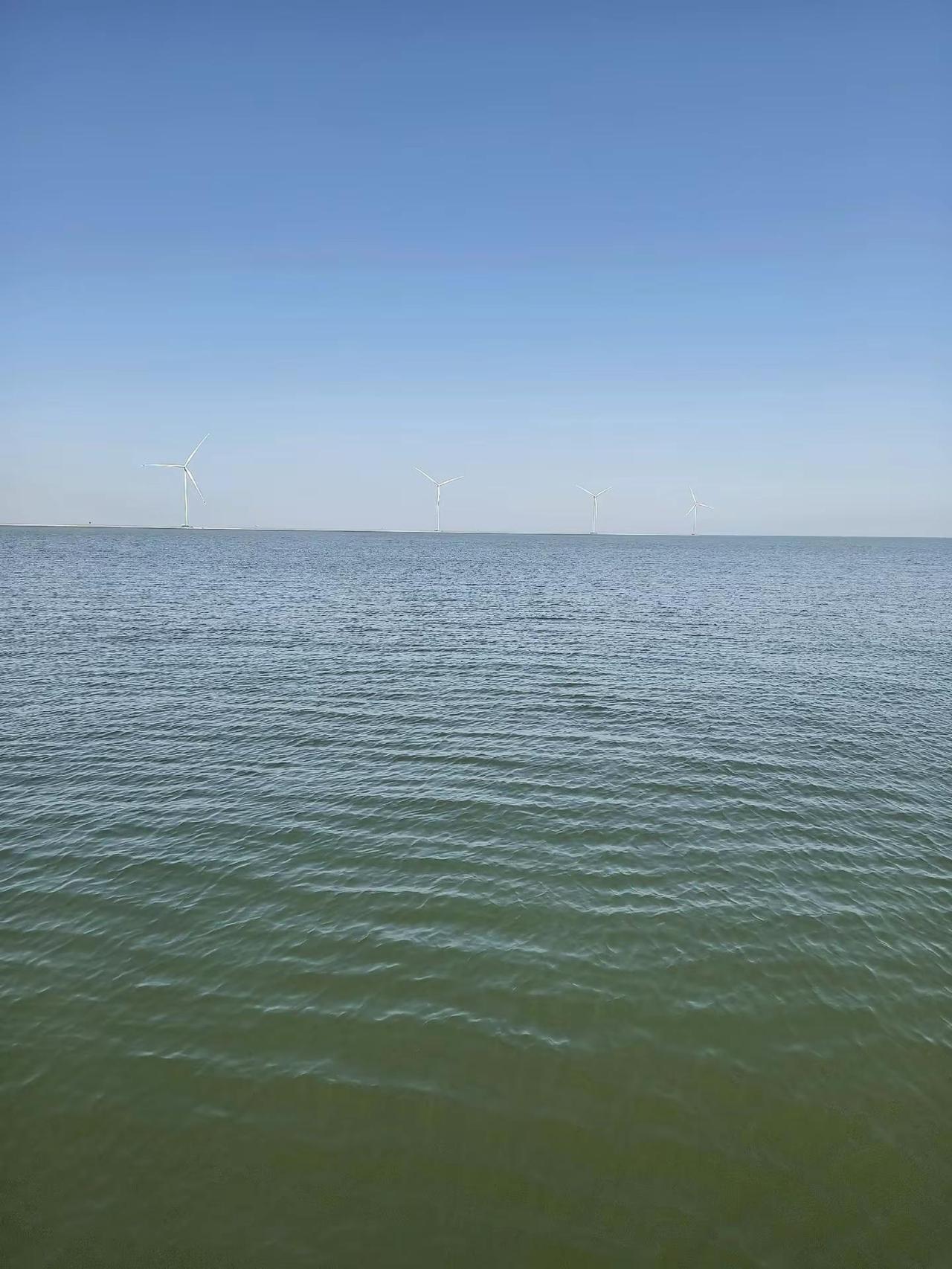 海岸风电 大海与风力发电 海风电 海边风电 沿海风力发电机