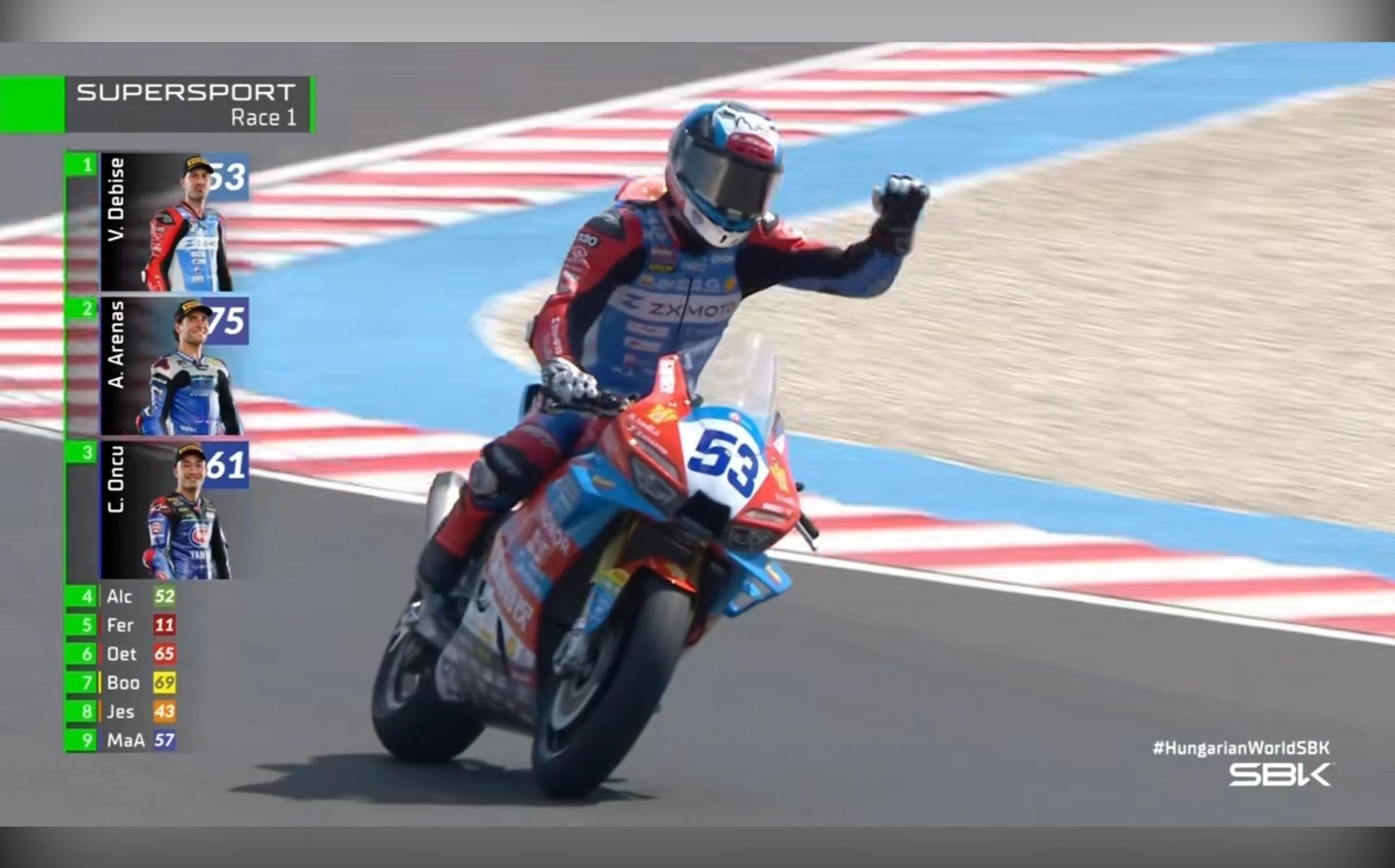 2026世界超级摩托车锦标赛（WSBK）匈牙利站WorldSSP组别第一回合正赛
