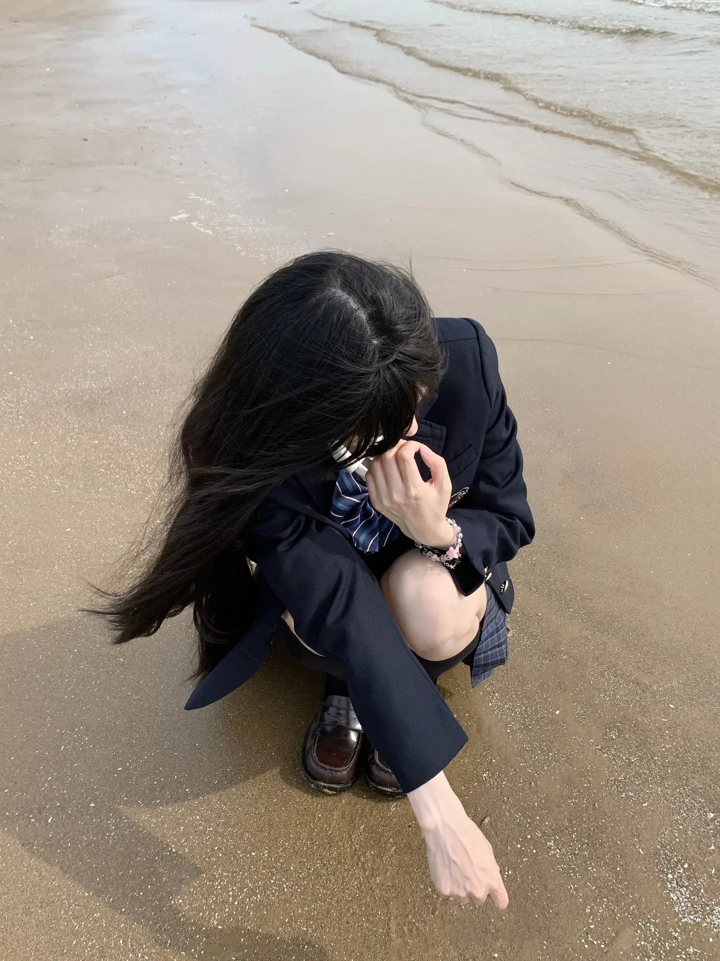 沙滩 JK 贝壳