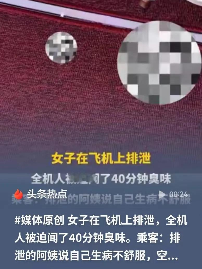 飞机上拉屎不认错，谁来为众人买单？

8月18日晚上10点半，从国外飞回上海浦东