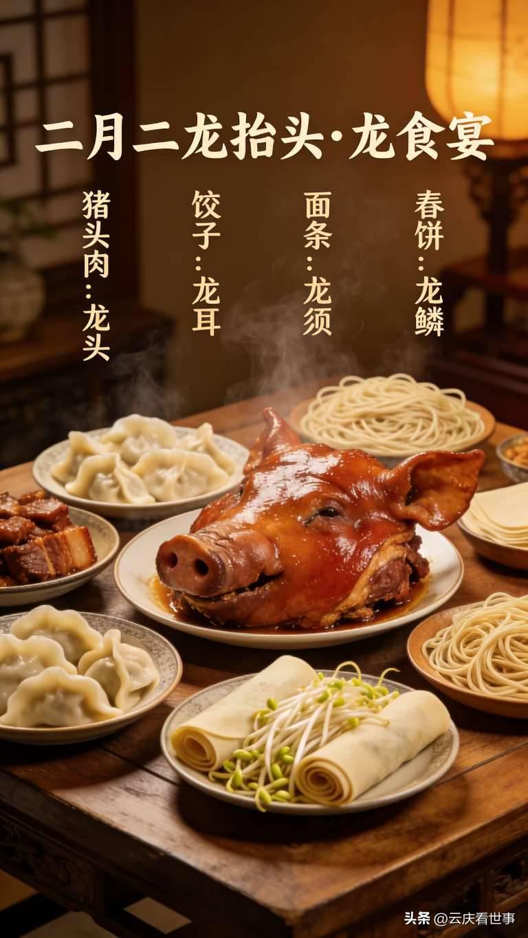 二月二吃错这东西，一年的好运可就跑了！

昨天二月二龙抬头，我家桌上摆满了“龙食