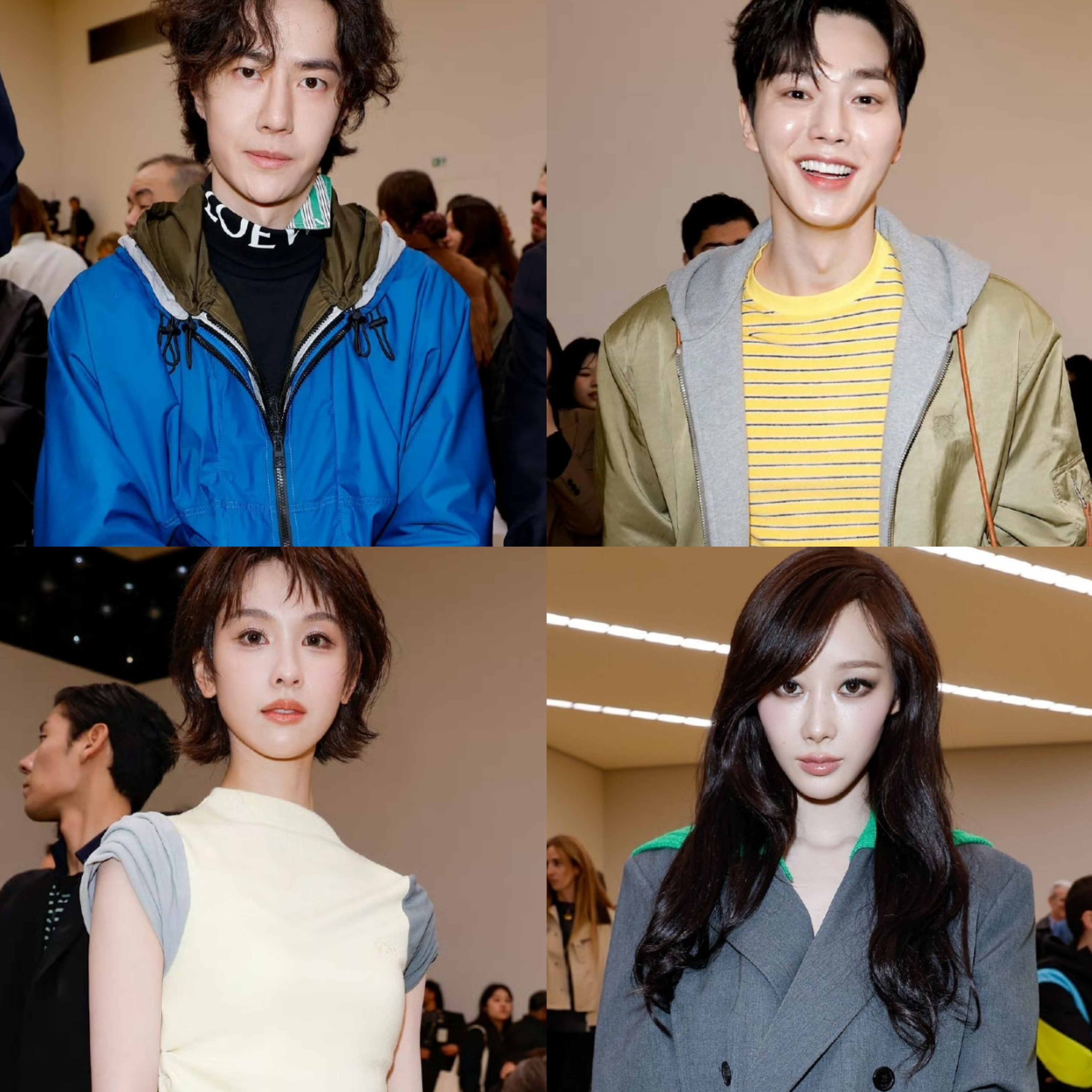 王一博陈都灵宋江吉赛尔LOEWE大秀生图王一博陈都灵宋江吉赛尔大秀G社生图 生图