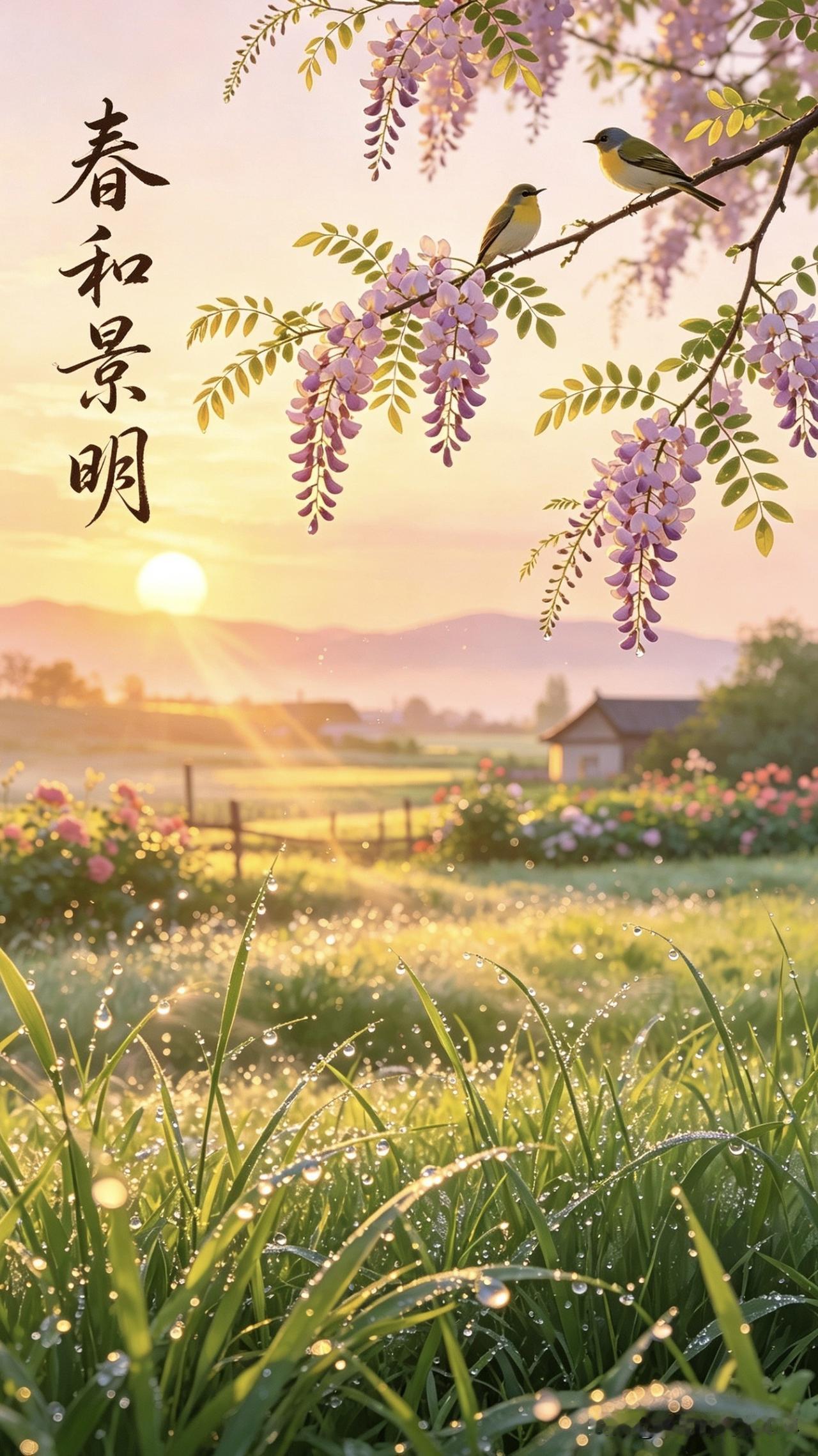 ꧂🌞早上好💕᭄🌿☕️🌺

5月16日，
农历三月三十。
早上好！
清晨的
