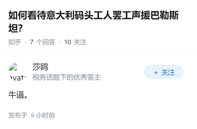 如何看待意大利码头工人罢工声援巴勒斯坦？