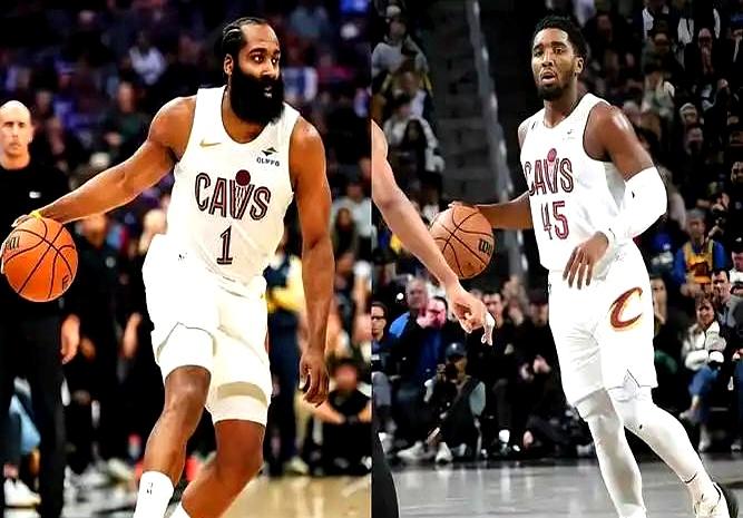 你敢信？米切尔使用率降了5个点，场均得分反而涨了3.5分！
之前他一人扛得分组