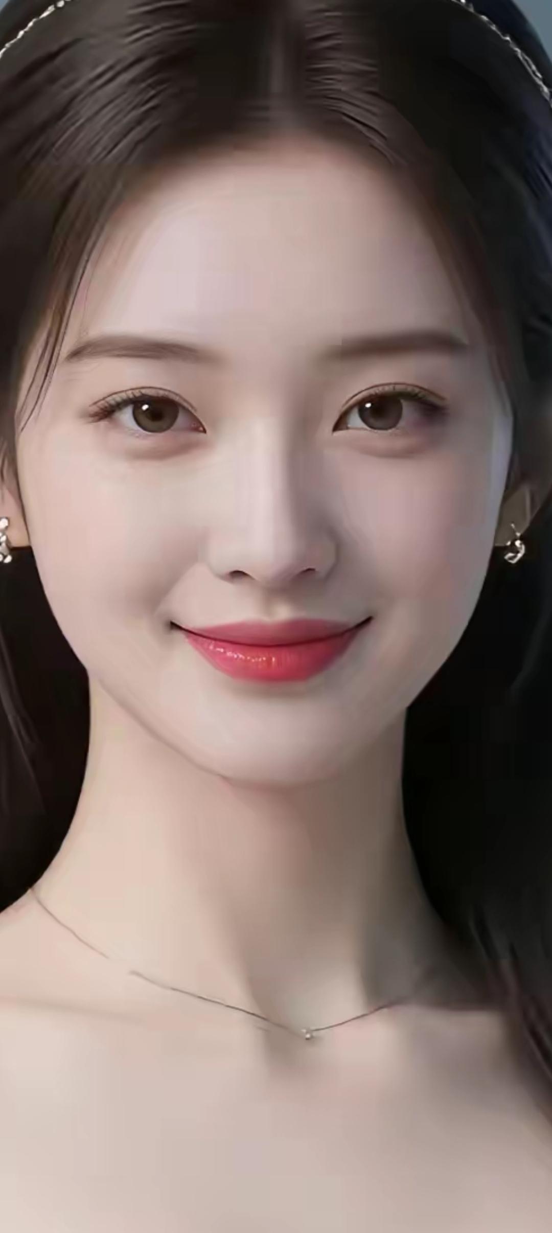 甜美笑容，温柔眼眸，优雅气质，尽显女性魅力！