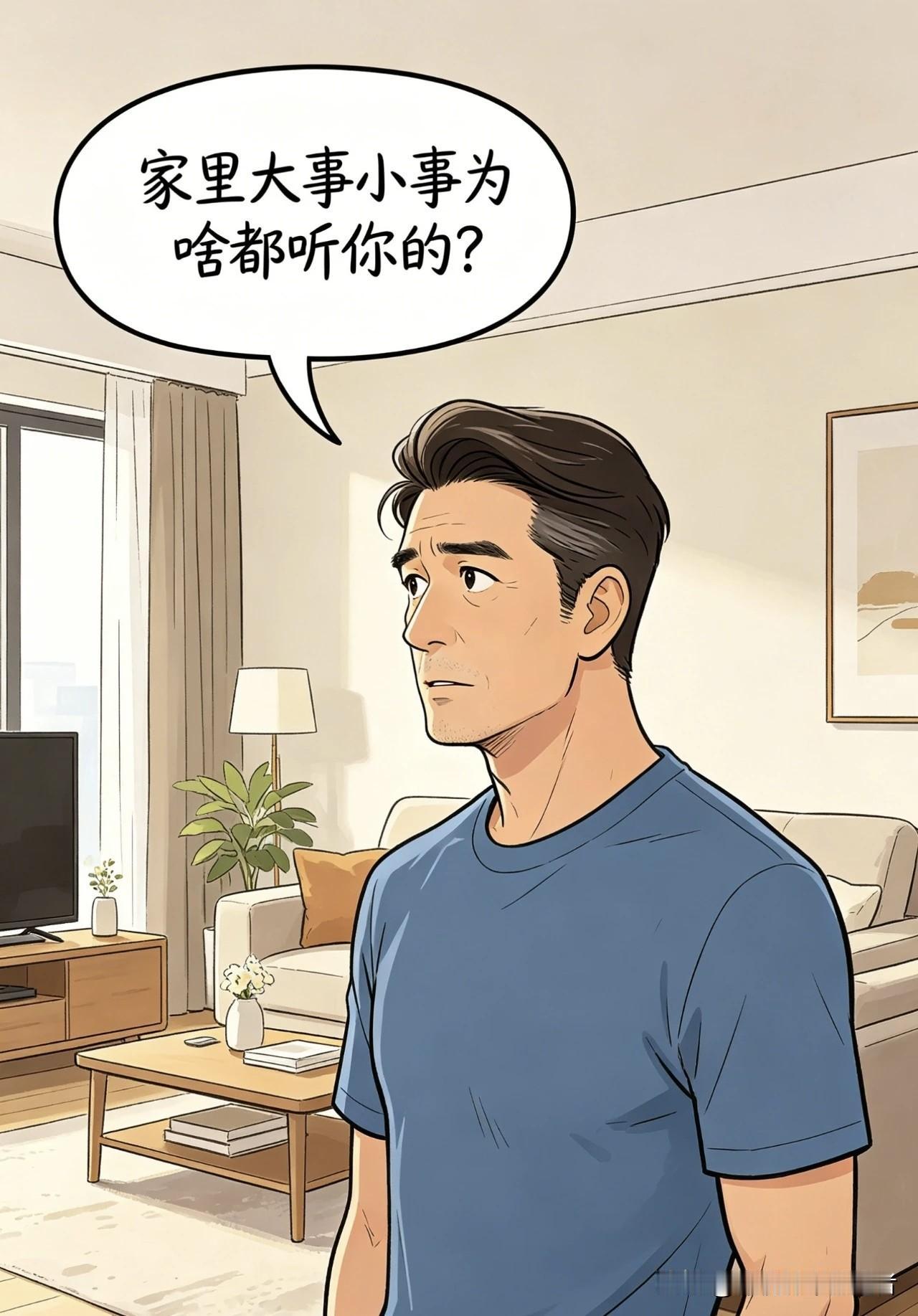 趣味漫画 | 丈夫：家里大事小事为啥都听你的？妻子：我眼光比你靠谱。丈夫：我就没