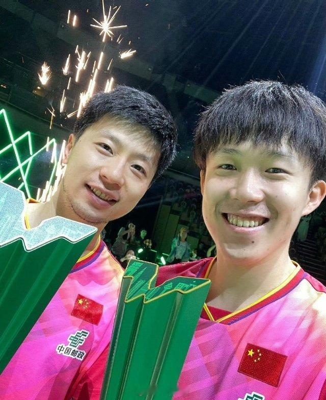 王楚钦林诗栋搭档出战男双  新男双