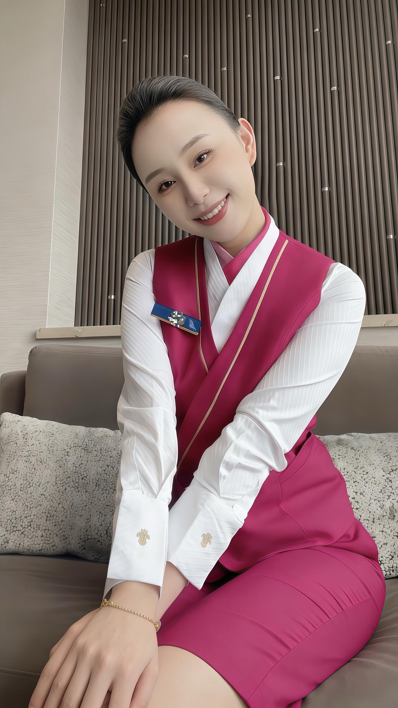 空姐过年在哪过可没准儿。有的空姐运气好，排班赶上过年休假，那就回家和家人热热闹闹