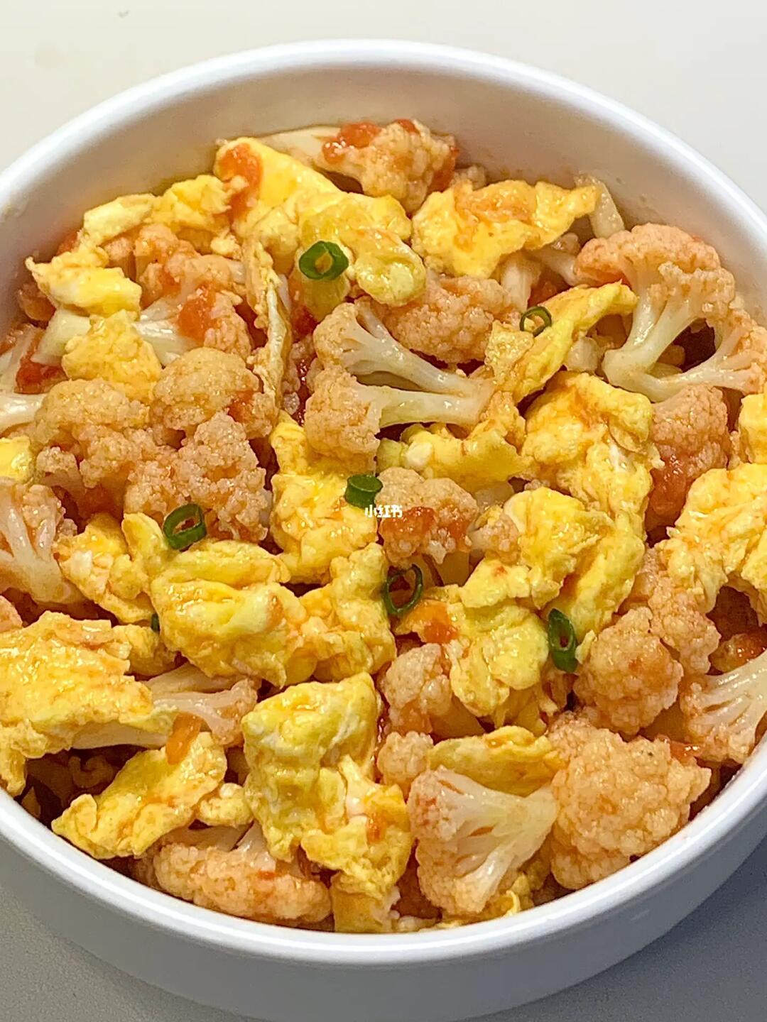 汤汁都好吃番茄炒菜花🍅零基础搞定减脂菜