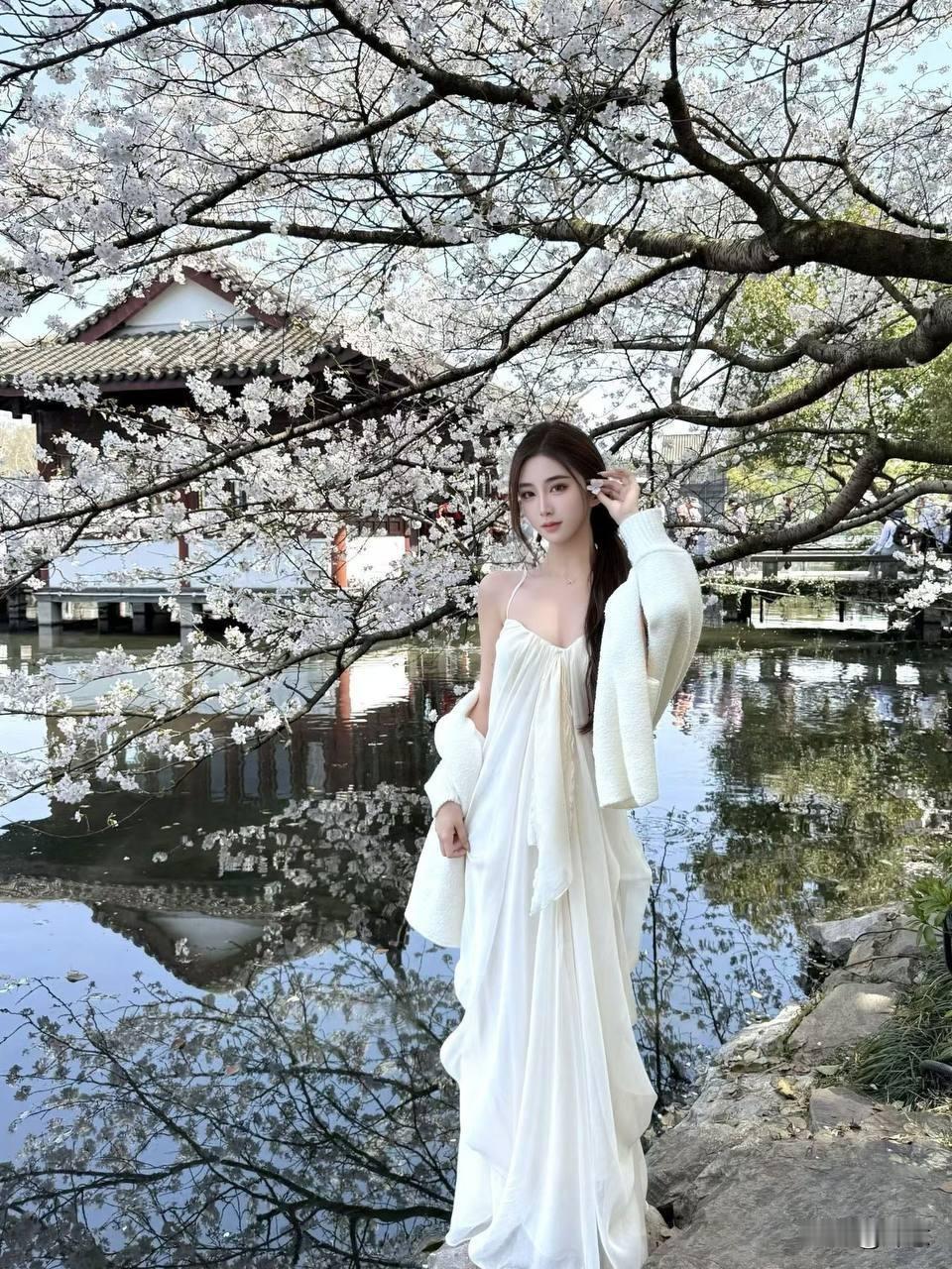 比起满园春色，更动人的是那份‘淡妆浓抹总相宜’的恬静大气