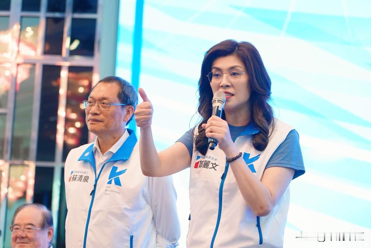国民党主席郑丽文今（12日）在脸书发文表示，今天来到屏东参加行动中常会，看到这么