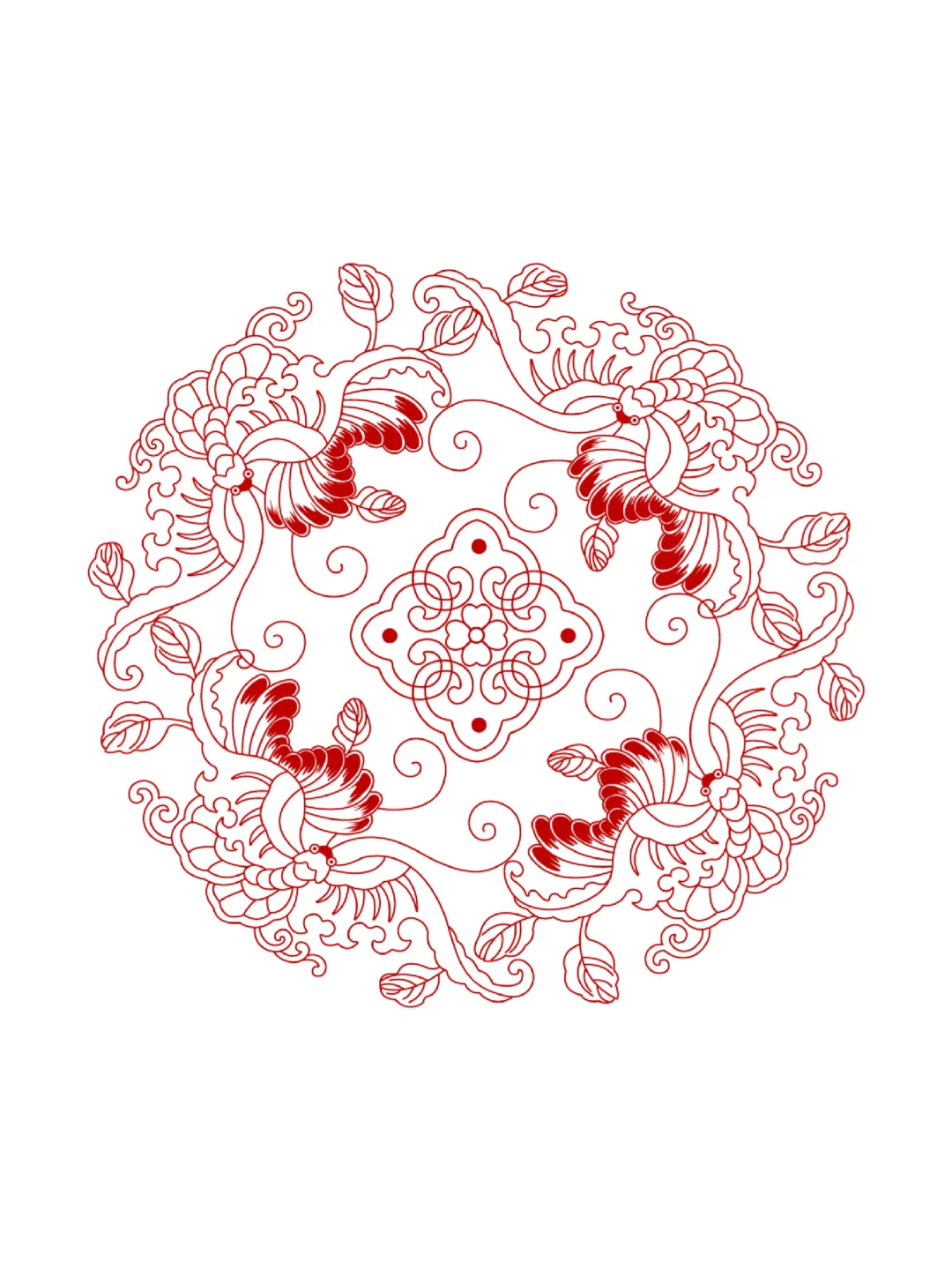 传统图案纹样·蝴蝶纹
