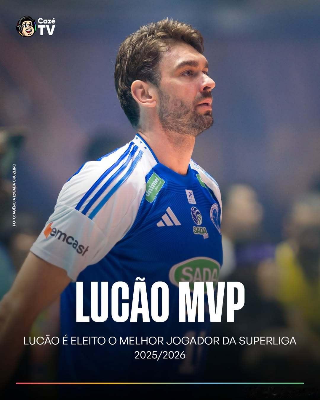 排球 🌟 40岁荣膺MVP！🌟🇧🇷 巴西排坛传奇卢卡斯·萨特坎普（Luc
