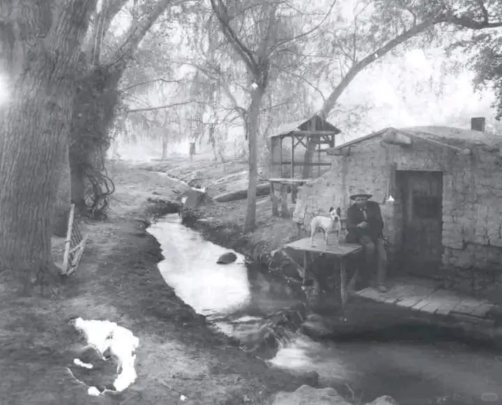 1895年拉斯维加斯的样子。