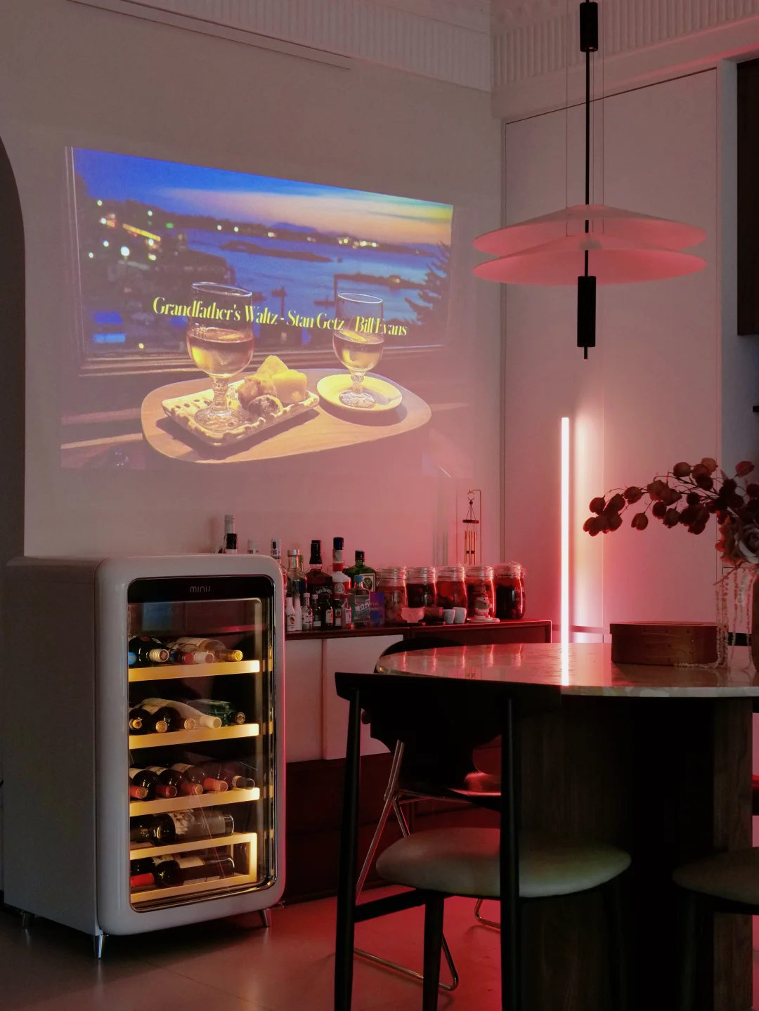 氛围感Homebar｜家里超出彩的一平米