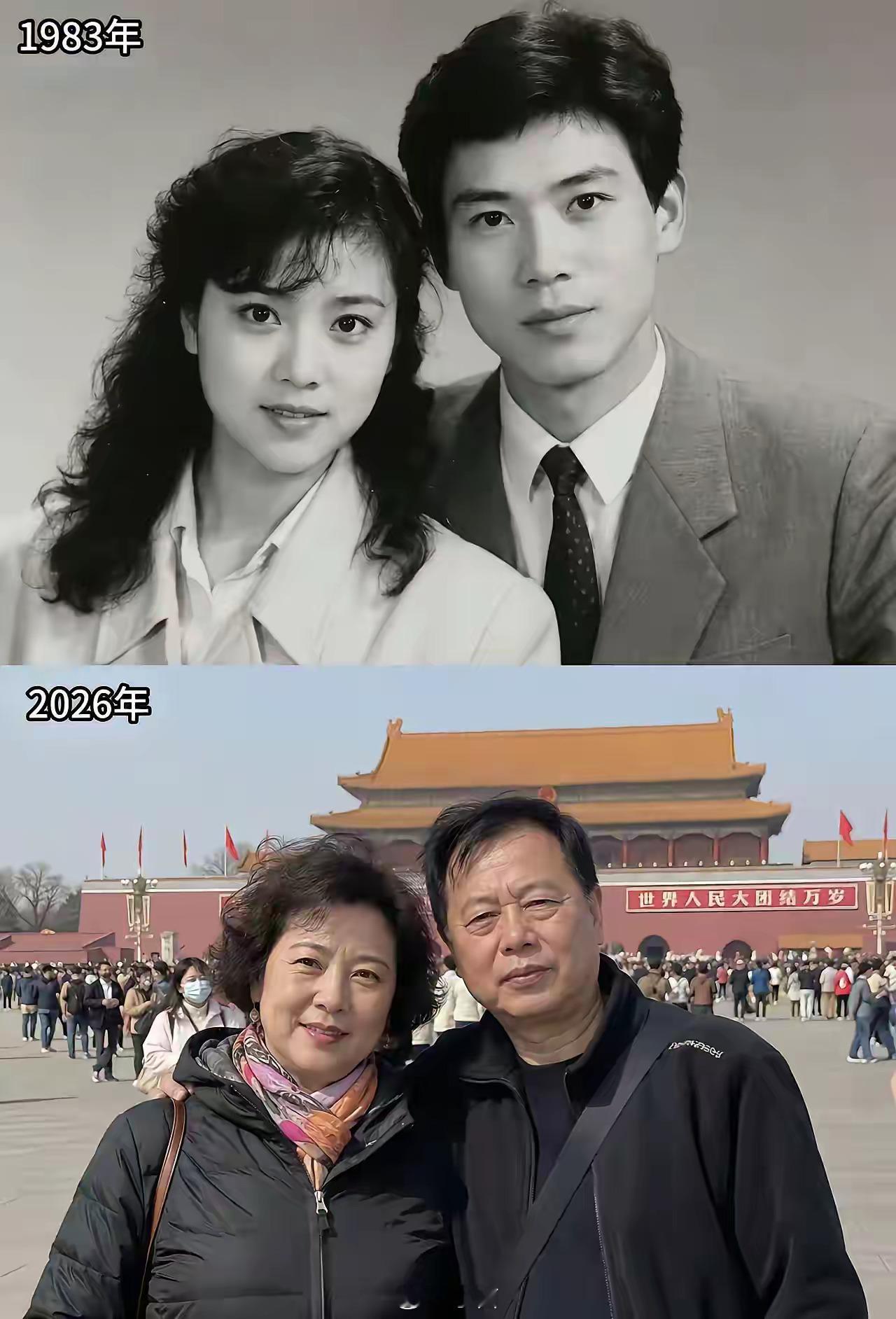 年轻真好，男的比明星帅，女的比明星美。 