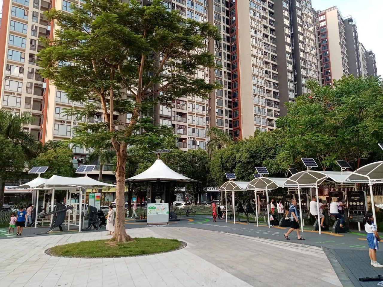 国庆新景象

        国庆节前，我居住的小区旁边的小马沥街心公园里，新设