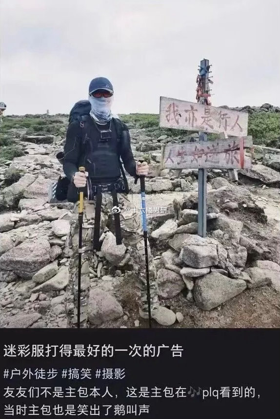 这迷彩做的绝了 