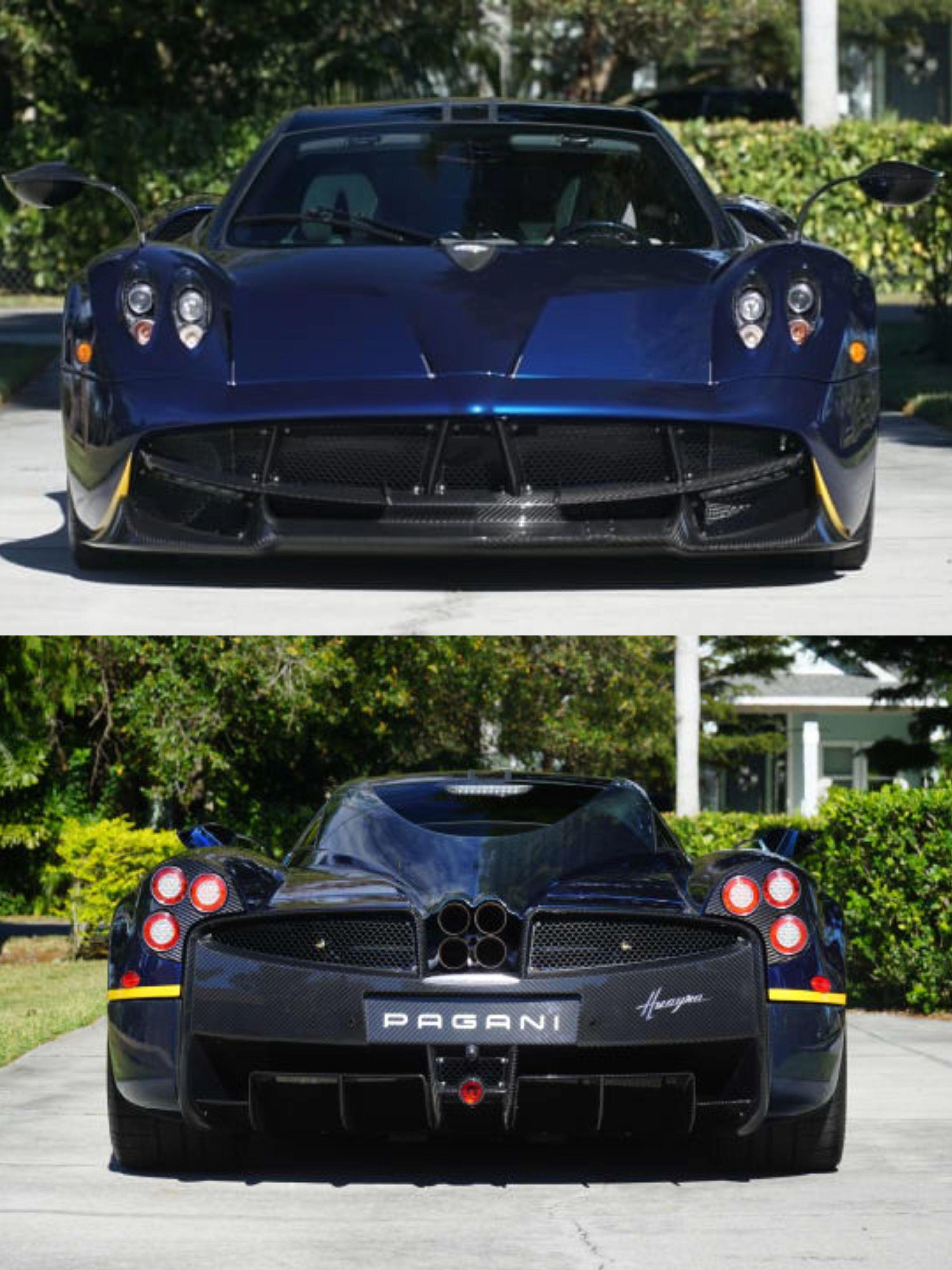 小抱枕的Pagani Huayra将在1月17日由Mecum Ruct...