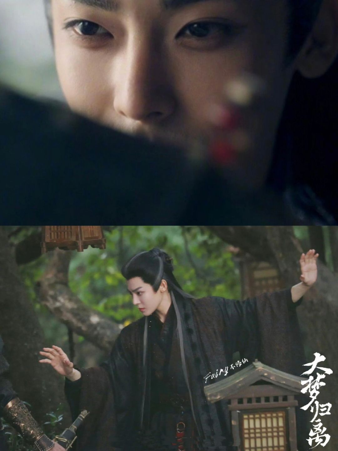郭敬明似乎很满意侯明昊当自己的男主角🤔