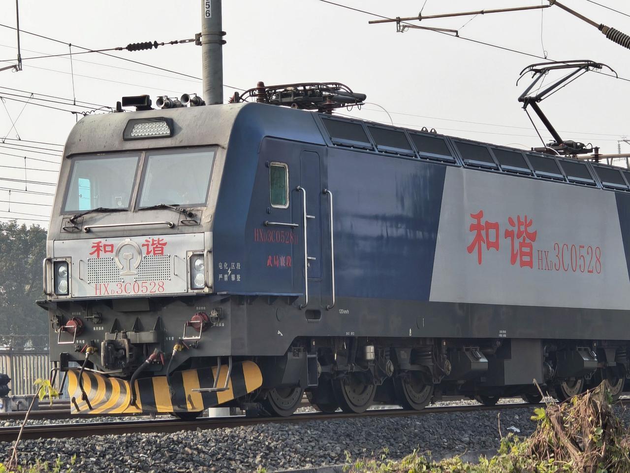 武局襄段和谐电3C型机车交通强国铁路先行