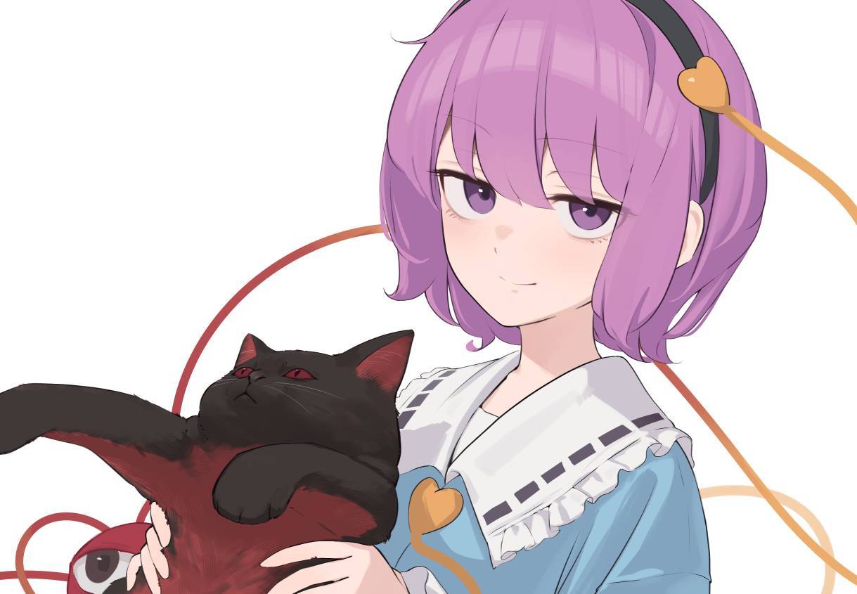 古明地觉——东方——画师: カンパ，网页链接