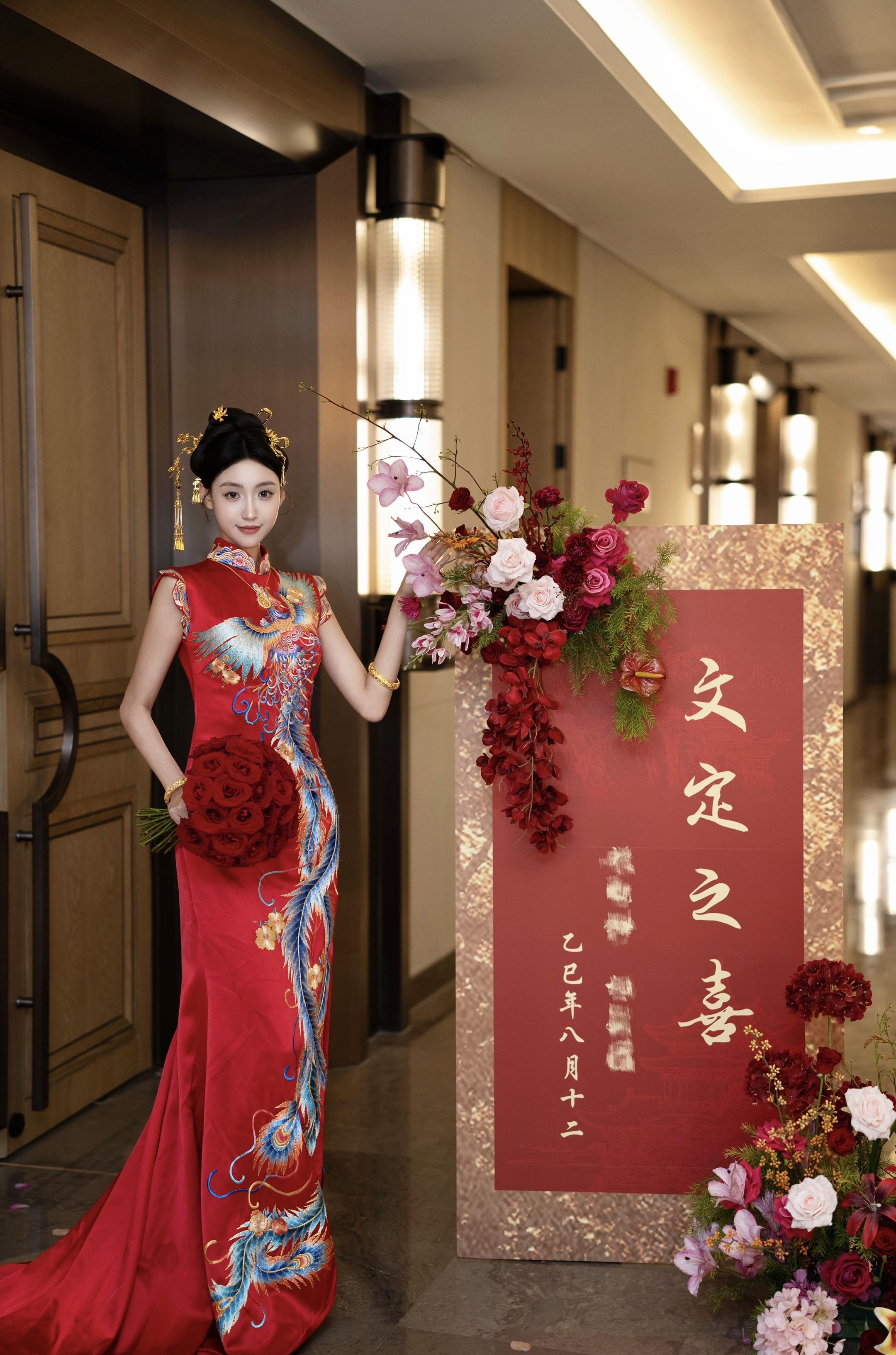 订婚礼成 感谢家人朋友 未来的路我们风雨同舟