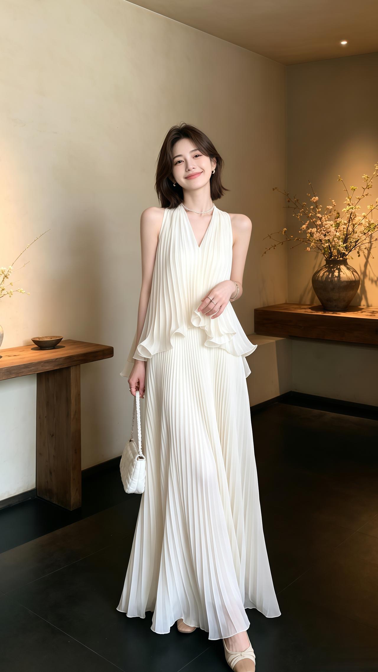 高级感穿搭夏日清凉穿搭主打极简 韩系穿搭穿搭 ootd穿搭