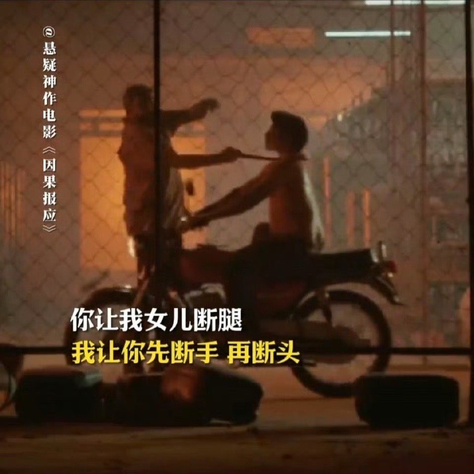 因果报应 真正的复仇是手起刀落   《因果报应》才可以称之为父亲为女儿复仇真正的