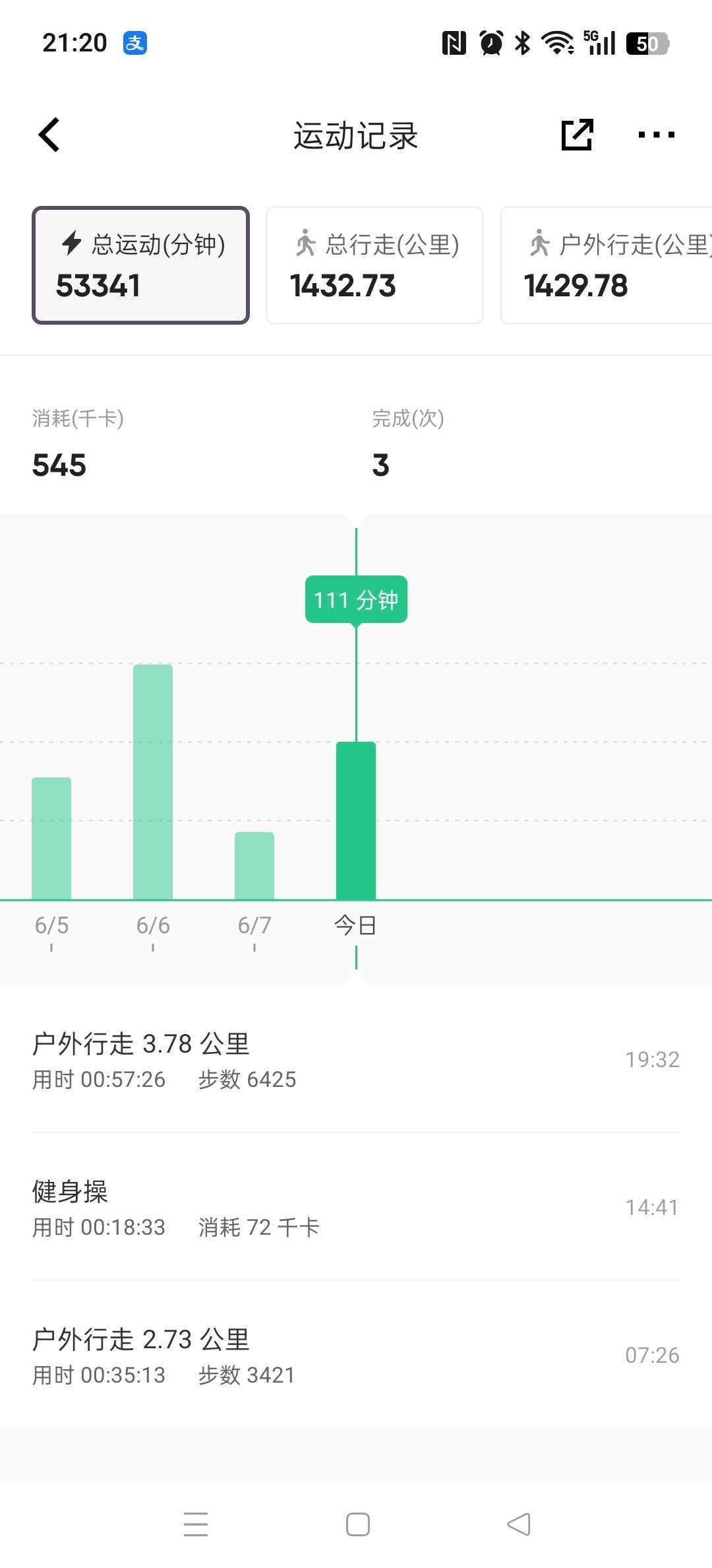 坚持运动打卡今天生理期很温和，散步+20分钟上肢一定要运动鸭🦆虞书欣粉丝专属减