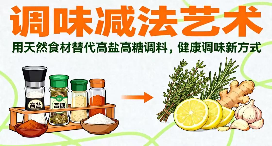 健康与美味的终极秘诀：调味做减法，才是真高手


米其林大厨的秘密后厨里，流传着