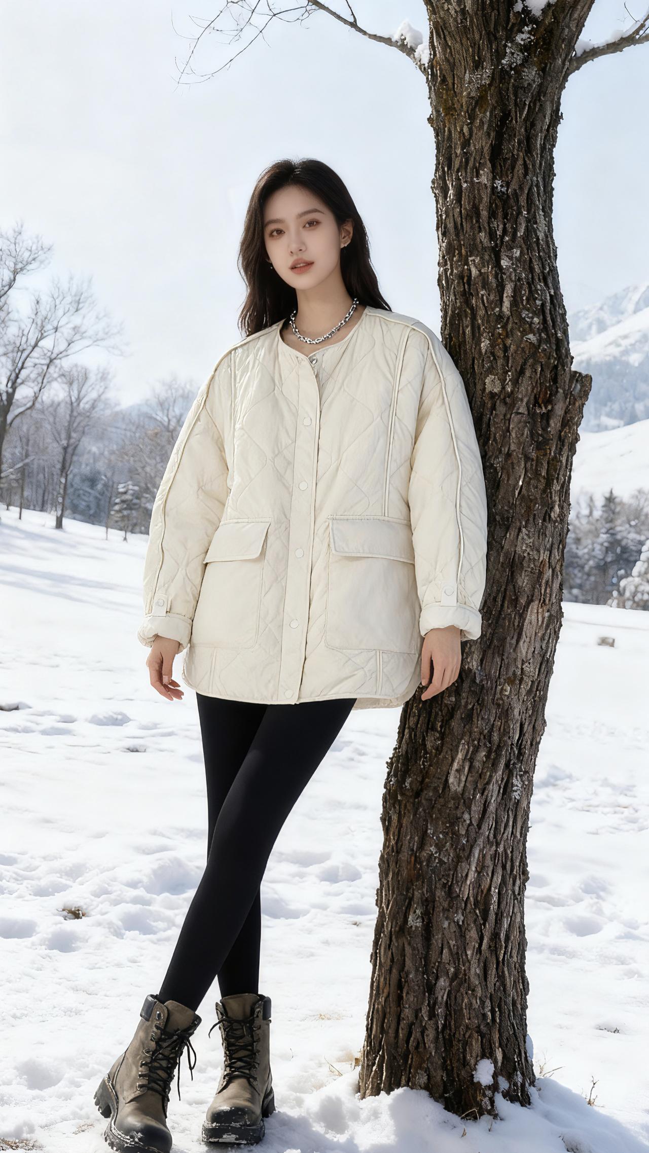 这也太好看了 秋冬穿搭 棉服女装穿搭穿出高级感