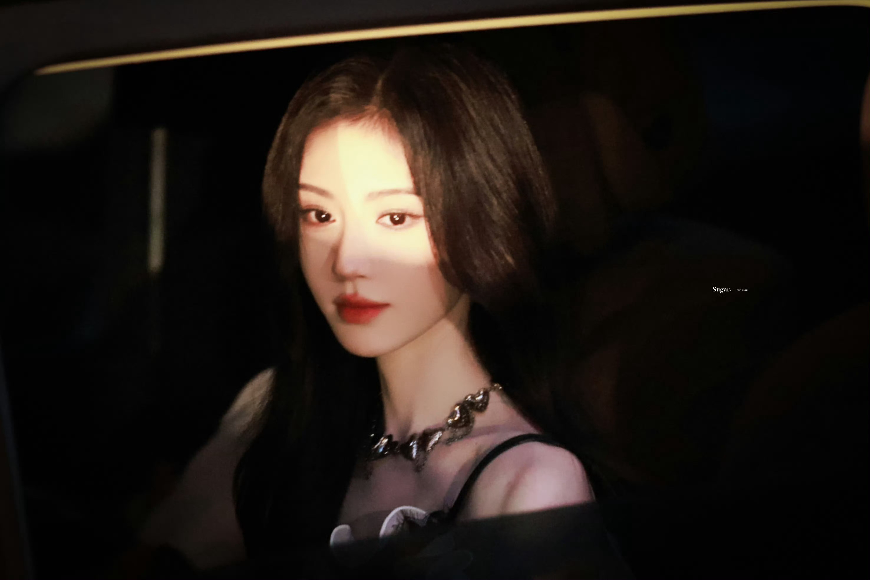 💙鞠婧祎苏绿夏 🍊鞠婧祎阿黛 假如我一生只有九十九次好运，我愿意把九十七次分