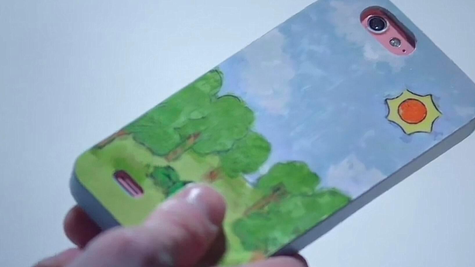 西瓜的手机壳是🌳（林屿森）和☀️（曦光）诶！剧集骄阳似我骄阳似我