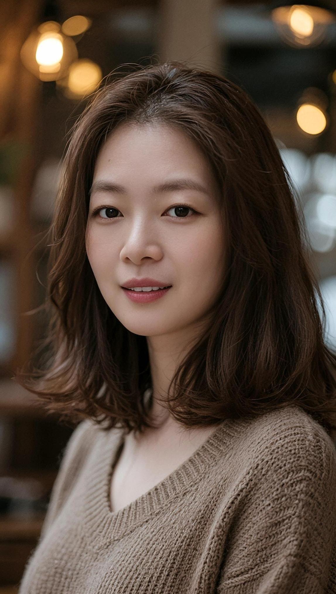 AI氛围感写真  甜美女孩颜值在线穿搭