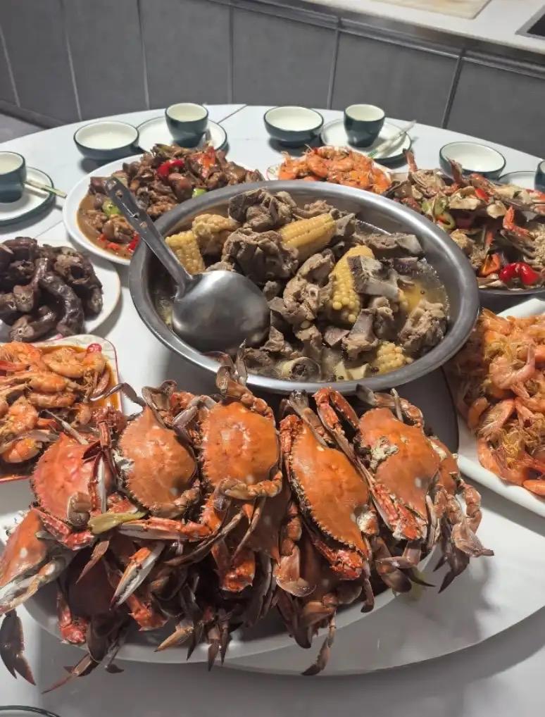 第一次去女朋友的家里，这招待还可以吗？