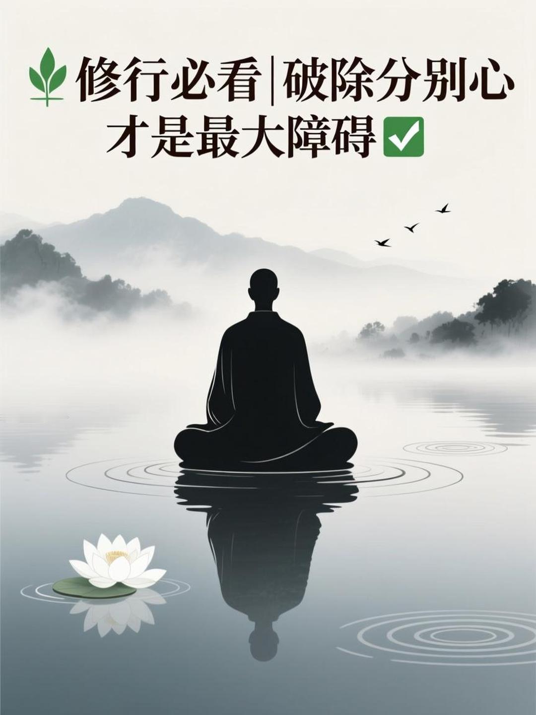 佛主让我们去掉“分别心”，而人际交往又必须保持一定的“分别心”，世俗之人则是在无