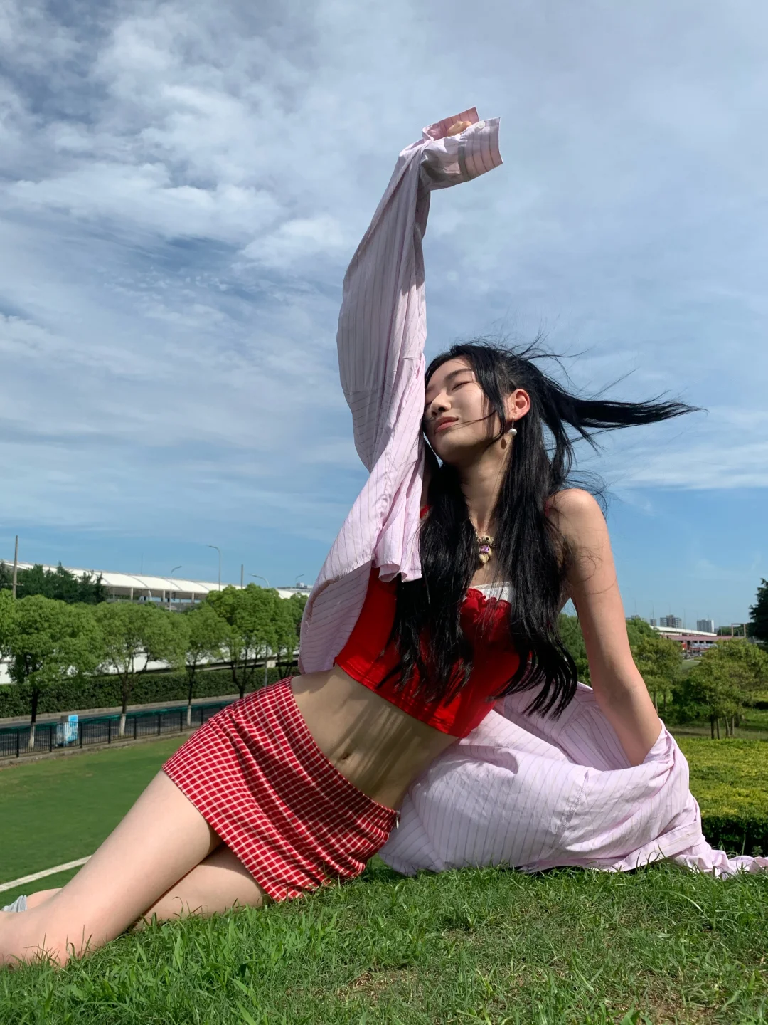 要在没有天花板的地方