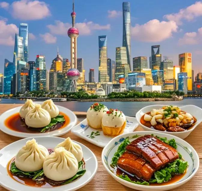 上海的美食文化，真的有待发扬光大。
今天初到上海，一直想品尝一下上海菜。中午在一