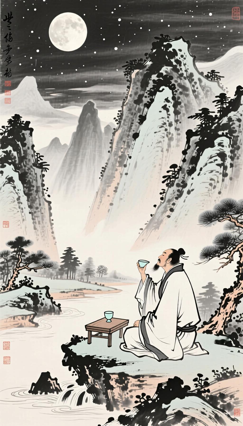 正文
 
上联：酒里忧愁少
下联：杯中快意多
 
杯中暂且抛开世间万千烦恼，醉里